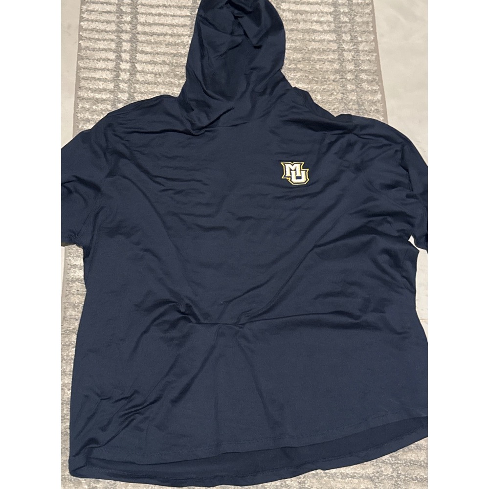 Cutter & Buck Marquette University Performance Hoodie Navy Mens XXL MCK01330